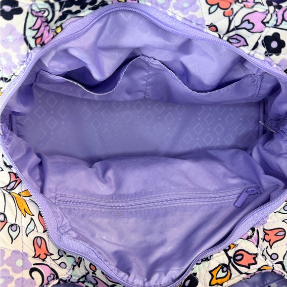 Vera Bradley Glenna Satchel Purse in Maddalena Paisley Soft Quilted Cotton - Picture 6 of 9